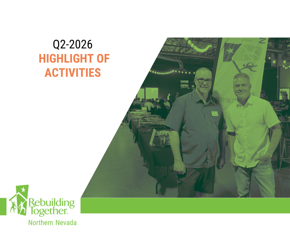 Q2 2026 Highlights - Rebuilding Together Northern Nevada